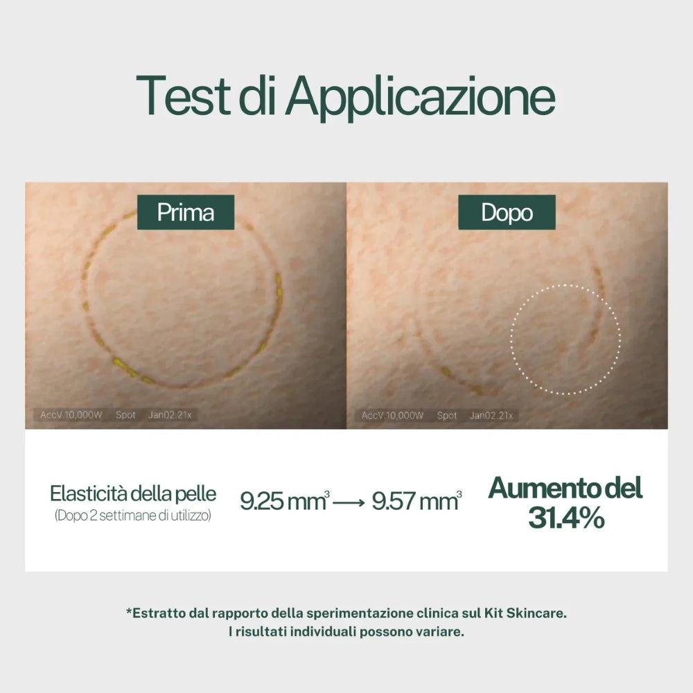 Maschera al Bio-Collagene con Acido Ialuronico